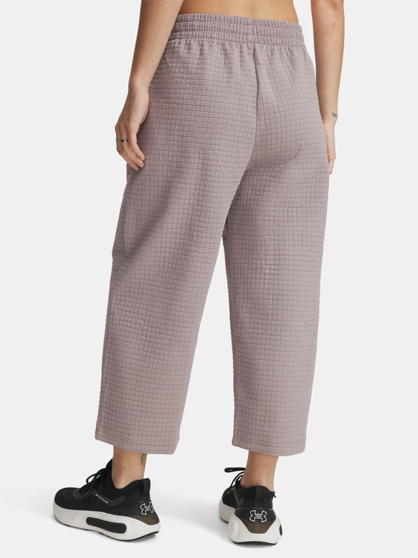 Under Armour Under Armour Donna Unstoppable Flc Grid Crop-GRY