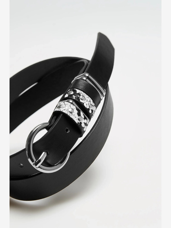 Moodo Cintura da donna nera Moodo