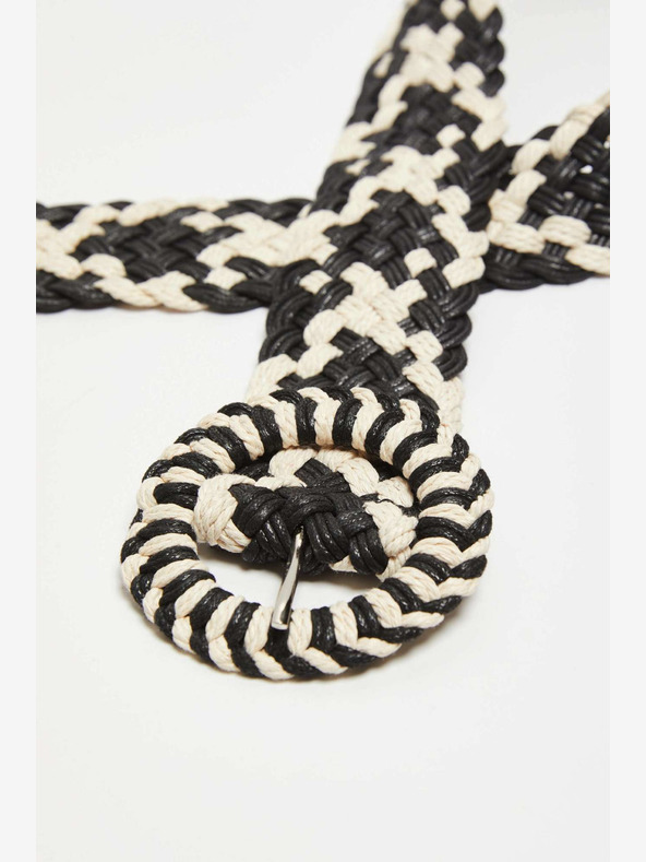 Moodo Cintura da donna bianca e nera Moodo