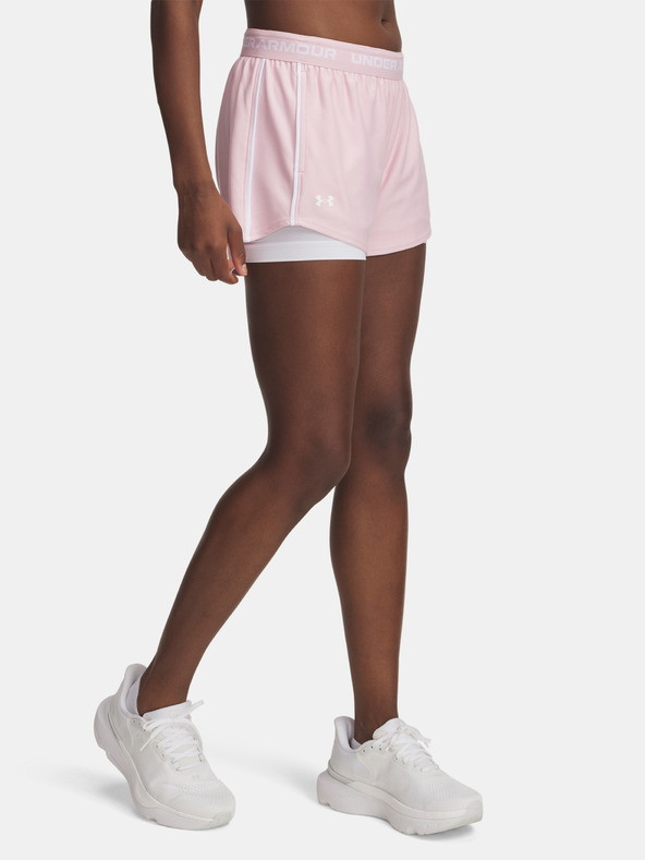 Under Armour Pantaloncini Under Armour Tech Play Up 2in1 da donna