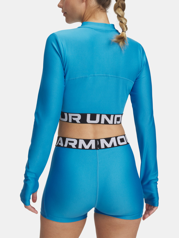 Under Armour Maglietta HeatGear Rib 1/4 Zip LS Under Armour Donna