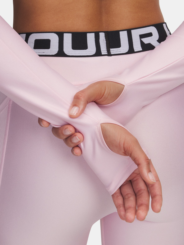 Under Armour Maglietta HeatGear Rib 1/4 Zip LS Under Armour Donna