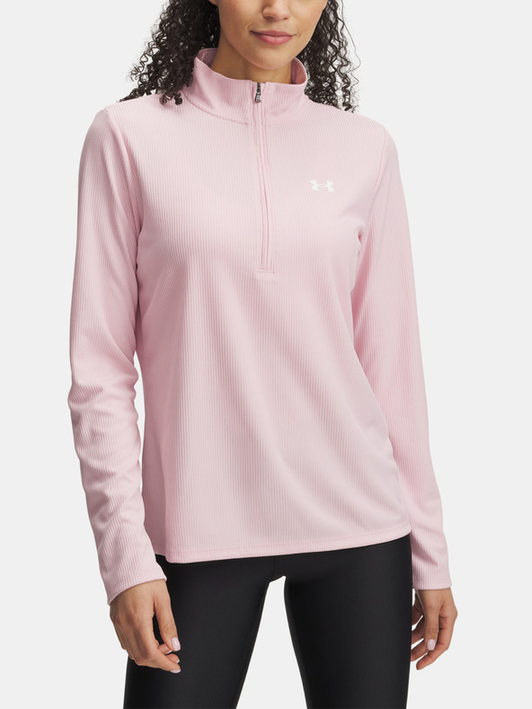 Under Armour Maglietta Under Armour Tech Rib 1/2 Zip Donna