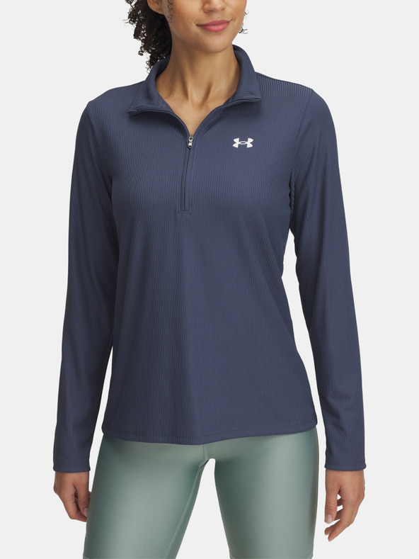 Under Armour Maglietta Under Armour Tech Rib 1/2 Zip Donna