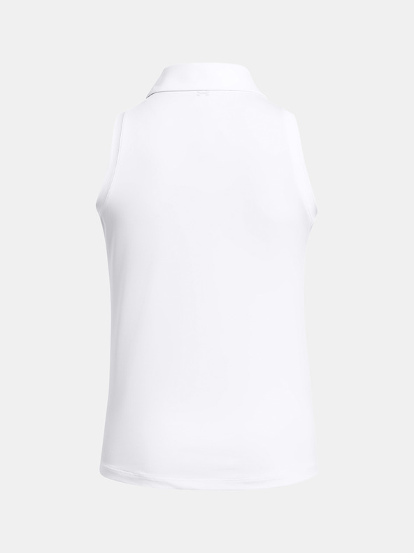 Under Armour Polo Under Armour UA Playoff SL Donna-WHT