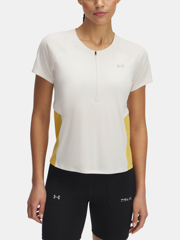 Under Armour Maglietta Under Armour UA Trail Run Zip SS Donna