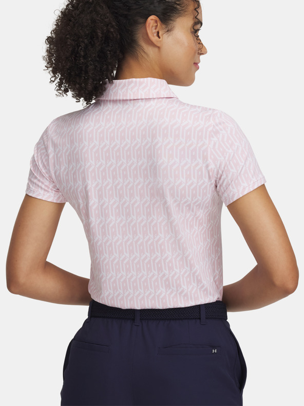 Under Armour Polo Under Armour UA Playoff 3.0 stampata da donna