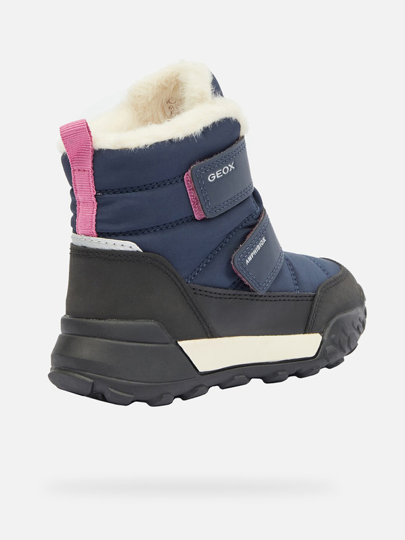 Geox Scarpe invernali blu scuro da ragazza Geox Trekkyup B Ab