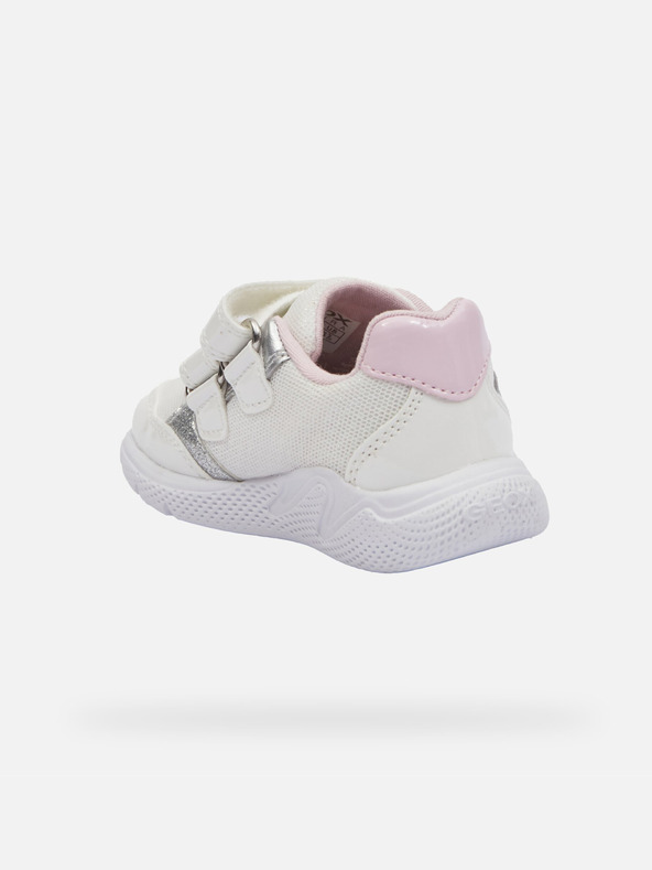 Geox Ragazze Primi Passi Geox Sprintye Bianco