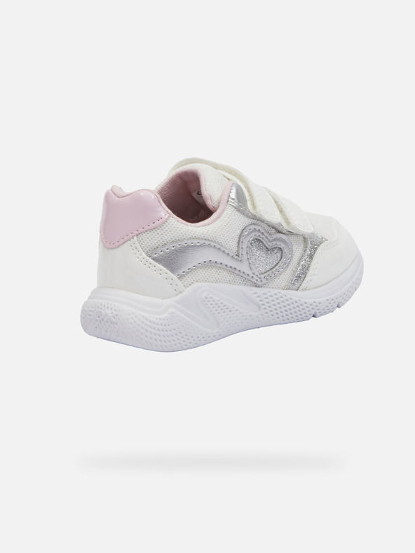 Geox Ragazze Primi Passi Geox Sprintye Bianco