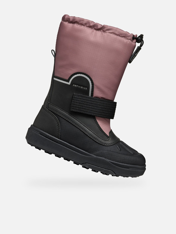 Geox Scarpe invernali rosa da ragazza Geox Bunshee Pg B