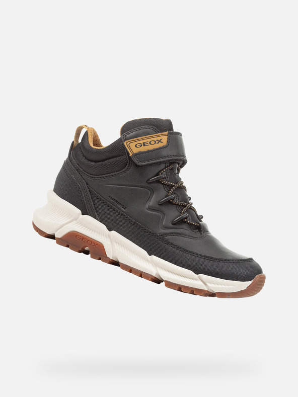 Geox Nero Ragazzi Stivaletti Geox Flexyper Plus