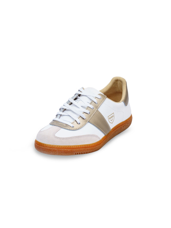 Vasky Scarpe da ginnastica/scarponi da uomo in pelle bianco-oro Botas Iconic All Stars 62