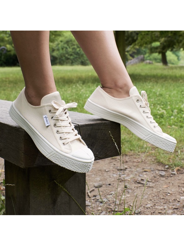 Vasky Scarpe da ginnastica di tela da uomo / stivali beige Vasky Kanvasky