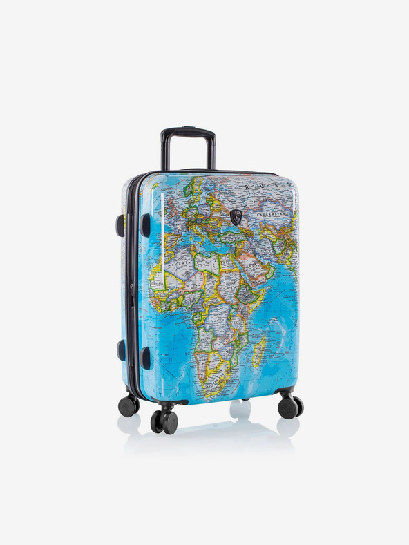 Heys Valigia da viaggio blu a fantasia Heys Journey 3G M