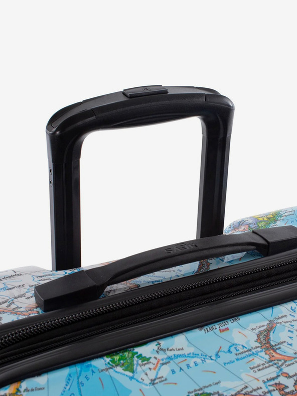 Heys Valigia da viaggio blu a fantasia Heys Journey 3G M