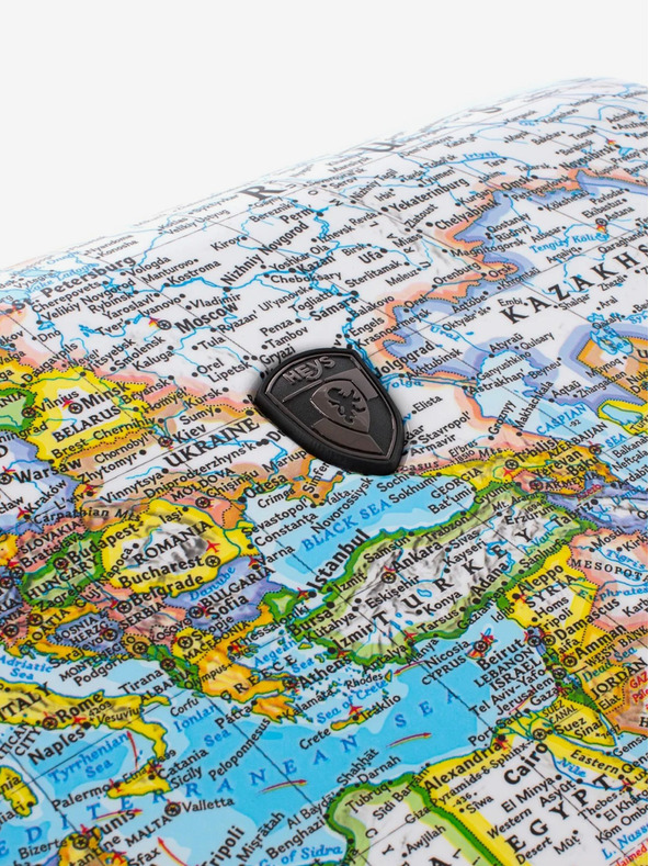 Heys Valigia da viaggio blu a fantasia Heys Journey 3G M