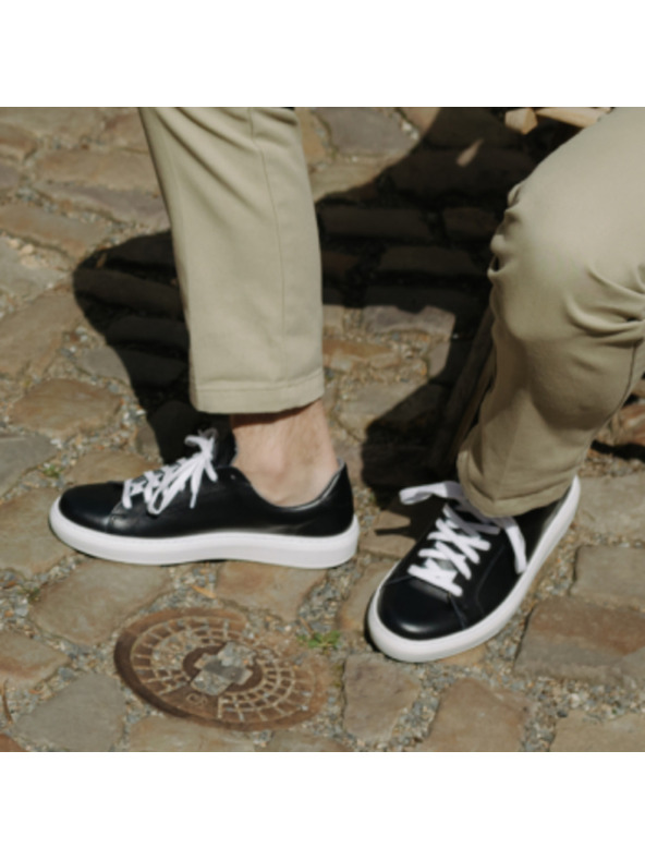 Vasky Scarpe da ginnastica/stivali in pelle da donna Nero Vasky Glory Nero