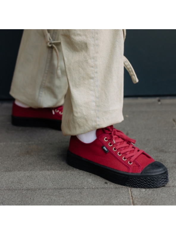 Vasky Scarpe da ginnastica / stivali di tela da donna Rosso Vasky Kanvasky