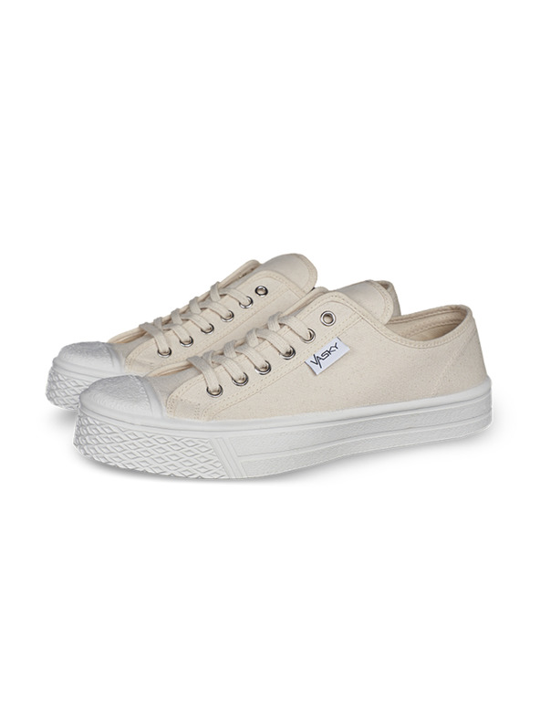 Vasky Scarpe da ginnastica di tela da donna / stivali beige Vasky Kanvasky