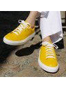 Vasky Sneakers/Stivali in pelle da donna Giallo Vasky Glory Giallo
