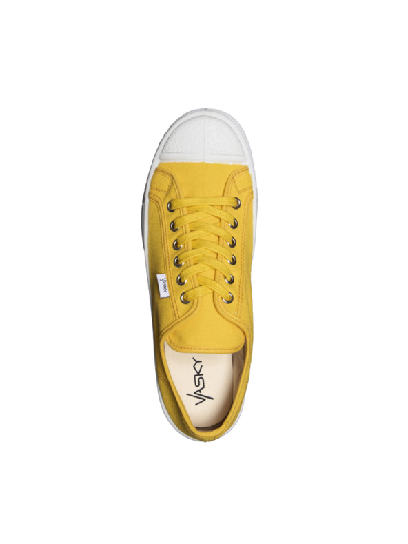 Vasky Scarpe da ginnastica di tela da donna / stivali giallo Vasky Kanvasky