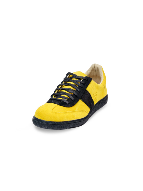 Vasky Scarpe da ginnastica/stivali in pelle da donna giallo/nero Botas Iconic