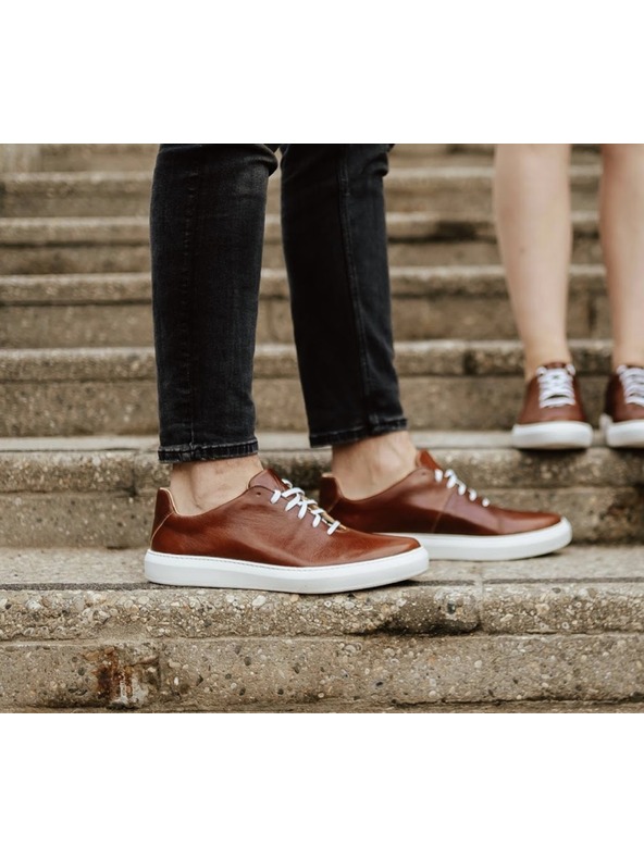 Vasky Scarpe da ginnastica / stivali in pelle da donna Vasky Teny Brown