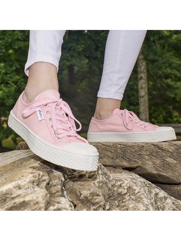 Vasky Scarpe da ginnastica di tela da donna / stivali rosa Vasky Kanvasky