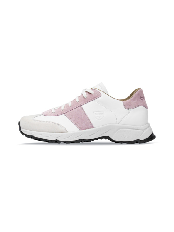 Vasky Botas Nordic Mellow - Scarpe da ginnastica/scarponi da donna in pelle outdoor bianco-rosa Produzione ceca: Zlín