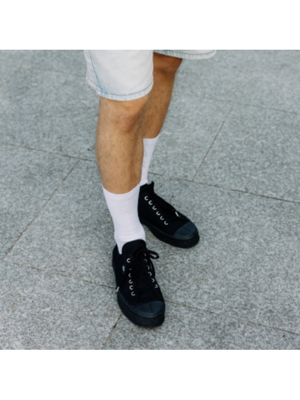 Vasky Scarpe da ginnastica / stivali di tela da donna nero Vasky Kanvasky