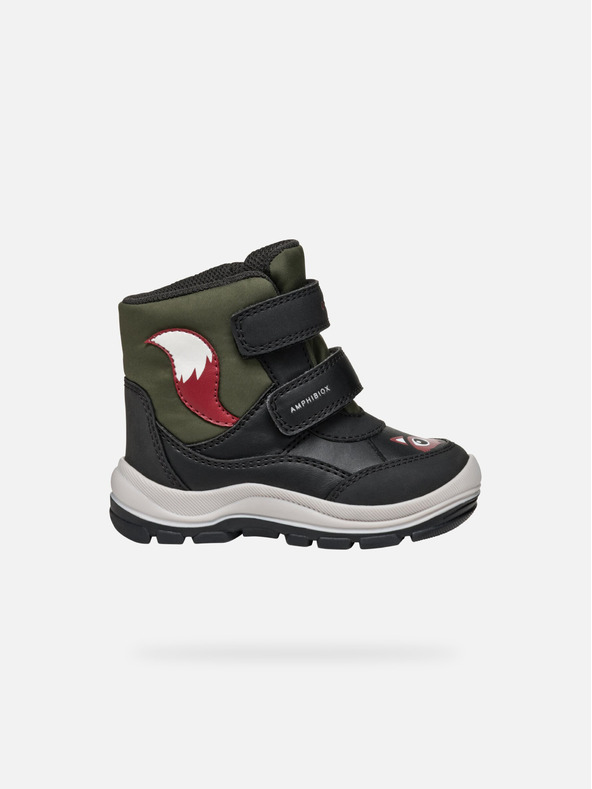 Geox Black Geox Flanfil B Abx Boys' Winter Shoes