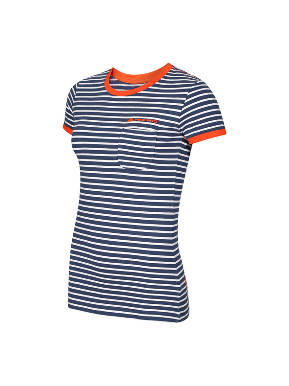 ALPINE PRO Maglietta donna in cotone ALPINE PRO BOATERA 2 blu