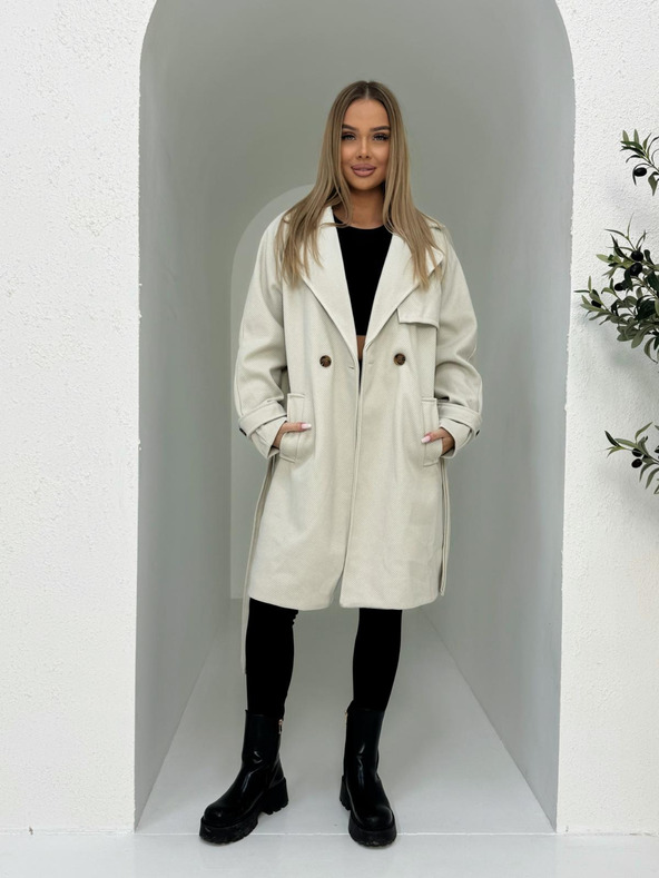 Edoti Cappotto donna - beige EDOTI