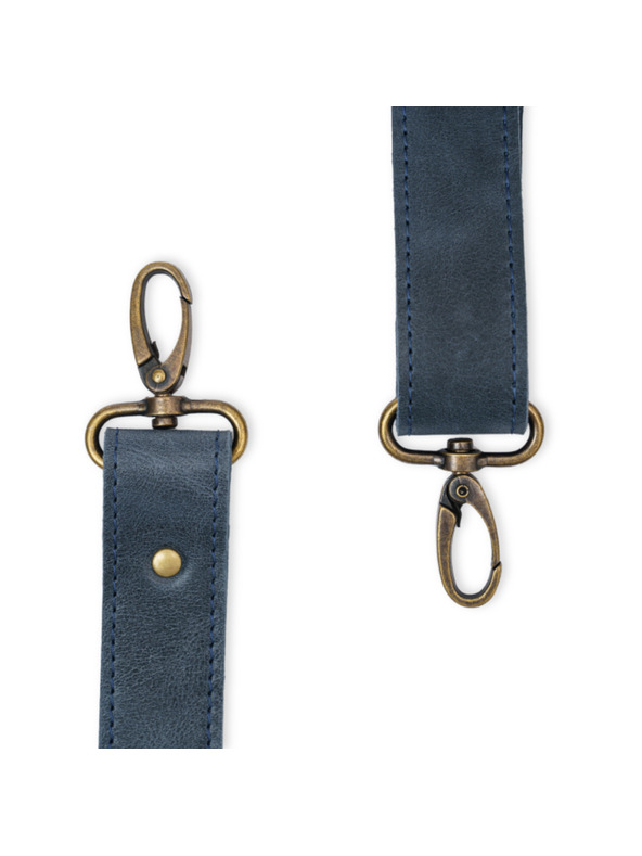 Vasky Vasky Harvey Blue - Borsa in pelle blu - i donna