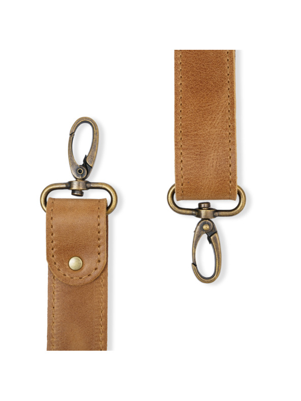 Vasky Vasky Harvey Caramel - Borsa in pelle marrone - i donna