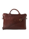 Vasky Harvey Brown - Leather Bag Brown - for Women Czech Handmade from Zlín One Size EU Phone Case