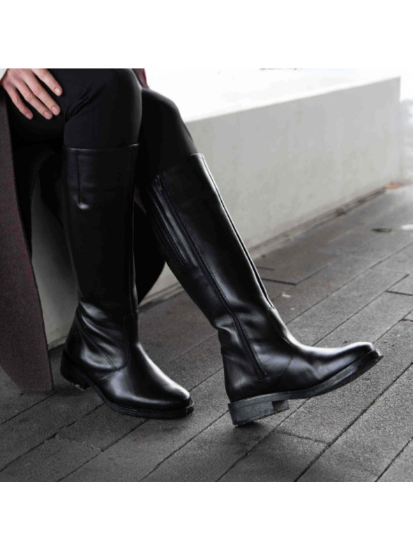 Vasky Stivali in pelle da donna Vasky Lady nero