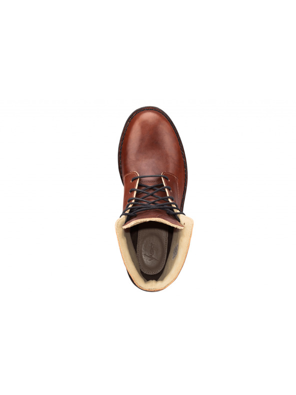 Vasky Stivaletti da donna in pelle marrone scuro - Stivali autunno/inverno, Scarpe Vasky Lydie