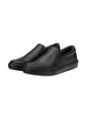 Vasky Slip on donna in pelle nera - primavera / autunno stivali VASKY