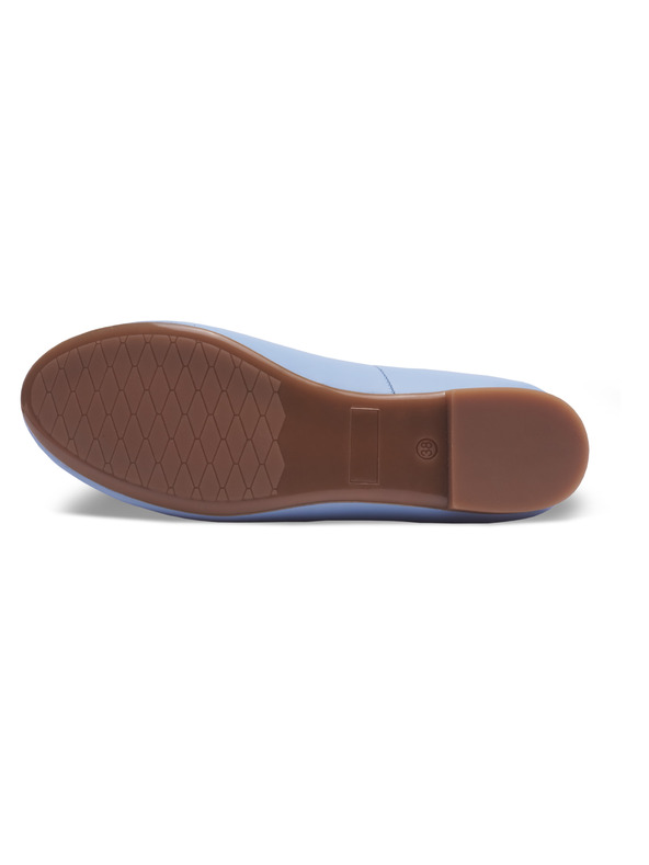 Vasky Ballerine in pelle blu - scarpe primavera / autunno VASKY