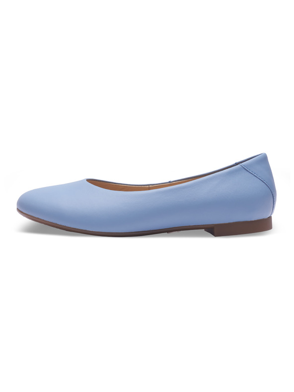Vasky Ballerine in pelle blu - scarpe primavera / autunno VASKY