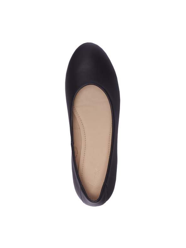 Vasky Ballerine in pelle nera - scarpe primavera / autunno VASKY