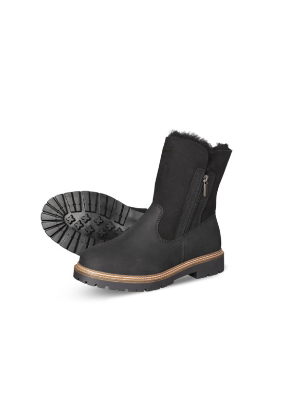 Vasky Scarpe da ginnastica in pelle da donna Nero Vasky Olivia