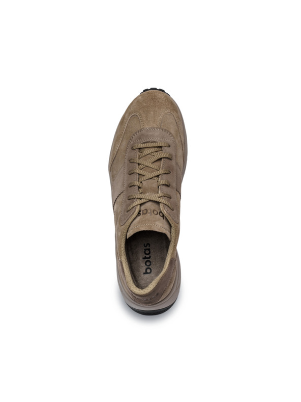 Vasky Botas Nordic Brown - Scarpe da ginnastica/scarponi da donna in pelle marrone produzione ceca di Zlin