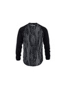 Horsefeathers Maglia da bici Spike LS - mezza manica/nero HORSEFEATHERS