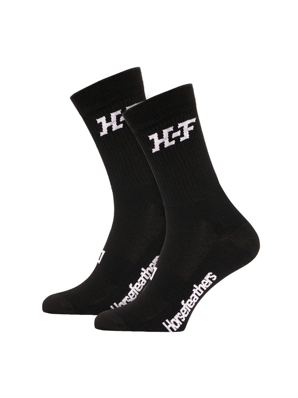 Horsefeathers Calze tecniche funzionali Jam Long - nero HORSEFEATHERS