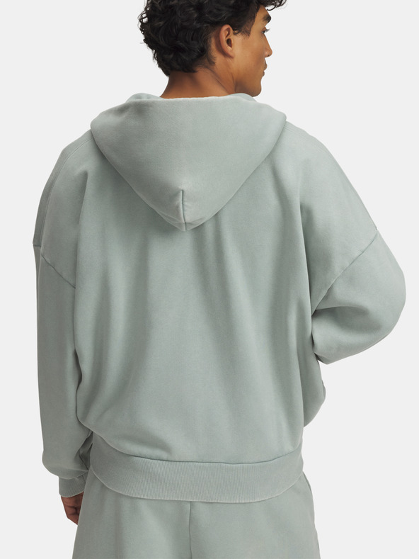 Under Armour Felpa Under Armour Icon HWT Fleece Wash FZ Uomo