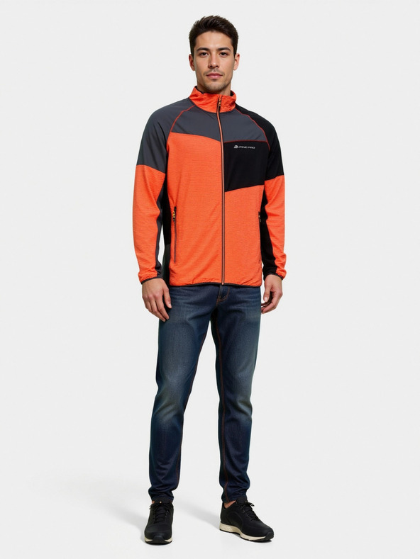 ALPINE PRO Felpa da uomo ad asciugatura rapida con cool dry ALPINE PRO ONNEC 2