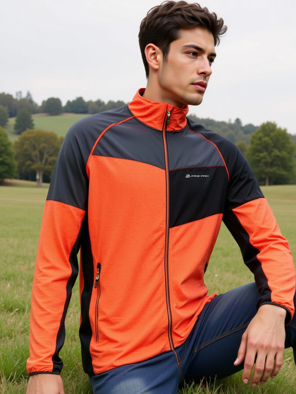 ALPINE PRO Felpa da uomo ad asciugatura rapida con cool dry ALPINE PRO ONNEC 2
